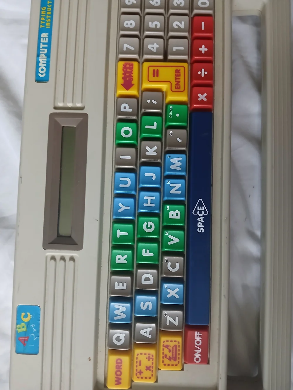 Vintage Radio Shack Computer Smarts Typing Instructor Kids Learning Toy 60-2425
